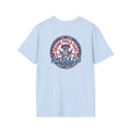 America 250th Celebration T-Shirt — Declaration Patch Front & Phillies Shield Back