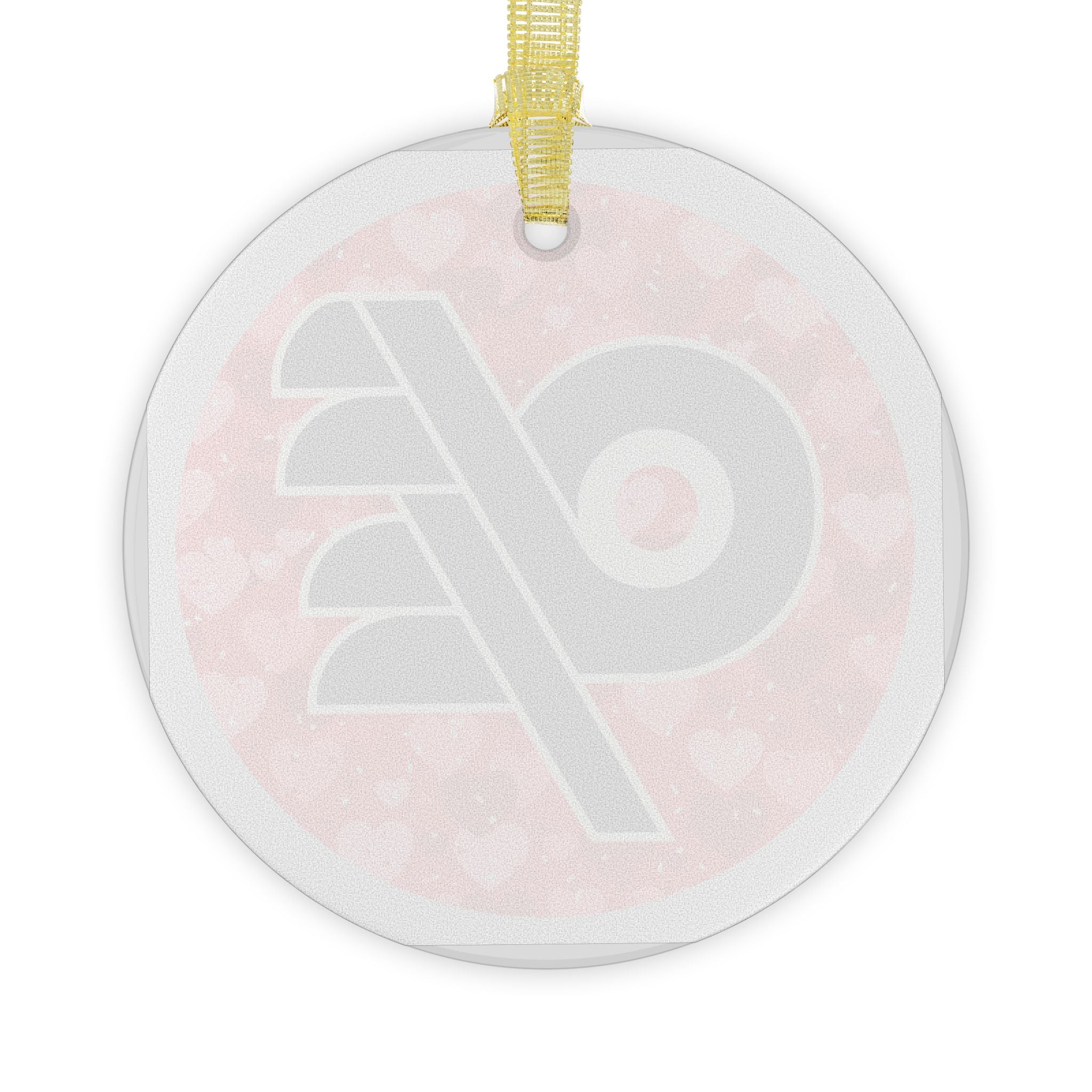 DFF Valentine's Day Glass Ornaments