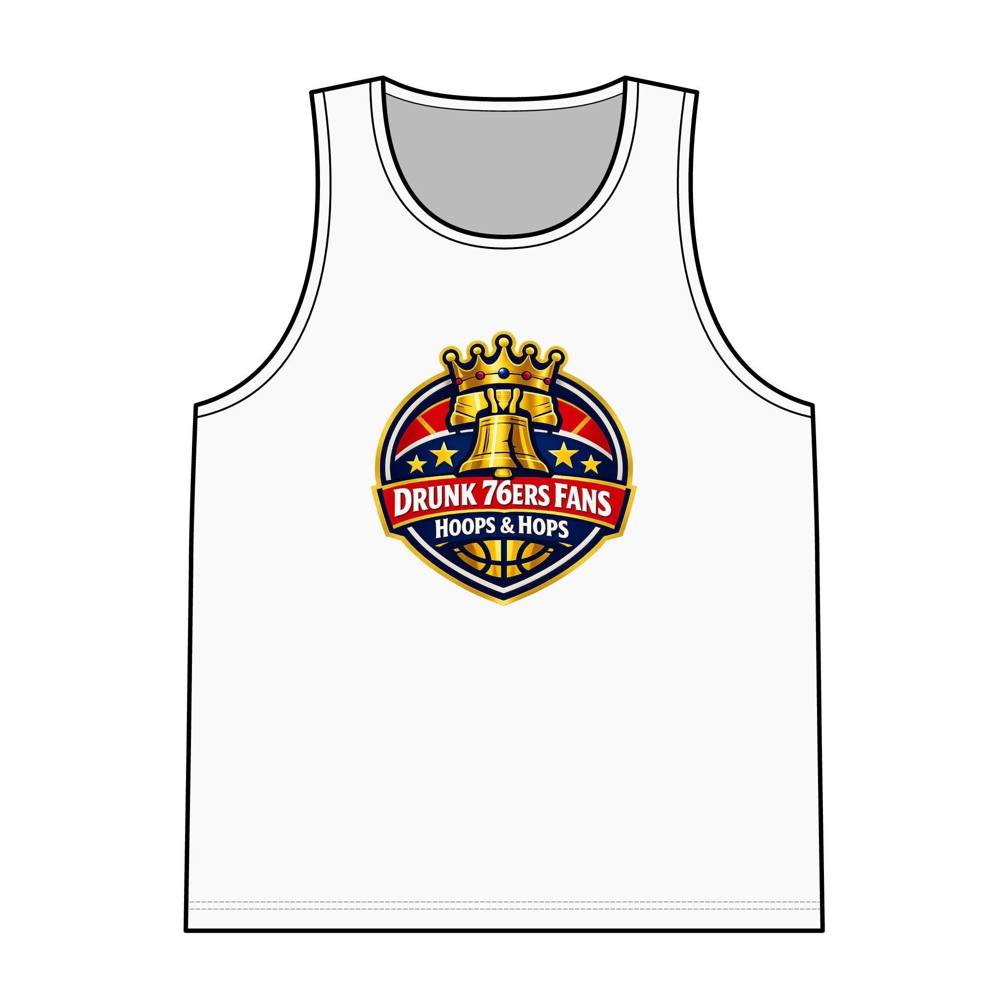 Drunk 76ers Fans Lebron James Tank Top