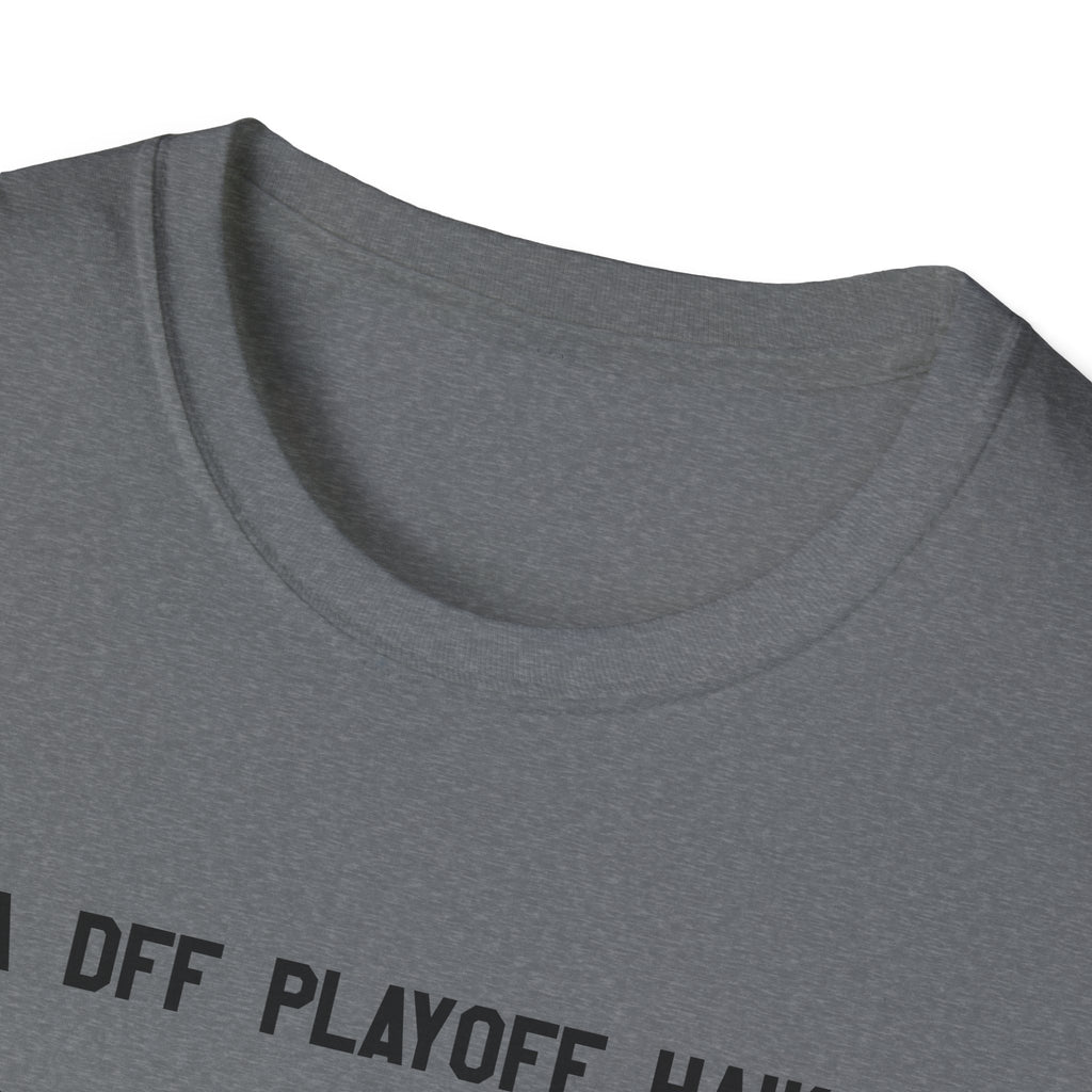 'A DFF Playoff Haiku' T-Shirt — Funny Hockey Fan Tee (Includes "Cry Sidney Crosby")