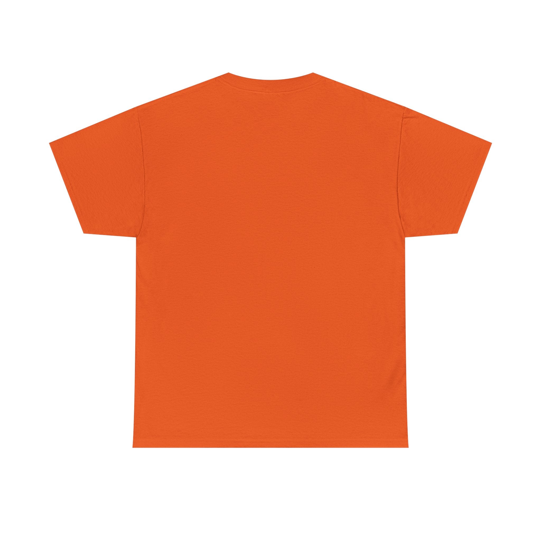 Drunk Flyers Fans Orange Hockey T-Shirt — Retro Masked Player Logo Tee