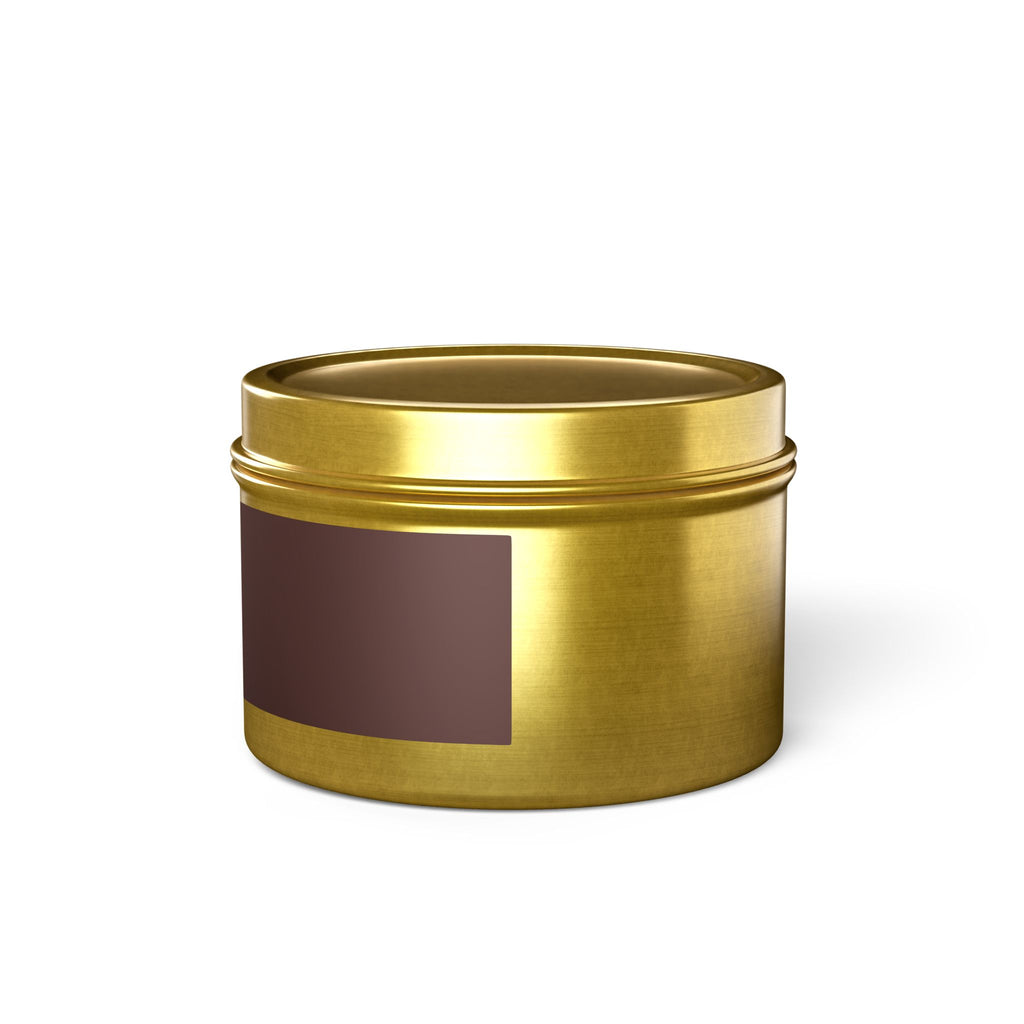 DFF On Fire Tin Candle — Coffee Scent, Novelty Gift Candle
