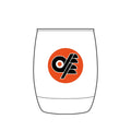 Engraved Whiskey Glass 6oz — Vintage DFF Logo Rocks Tumbler