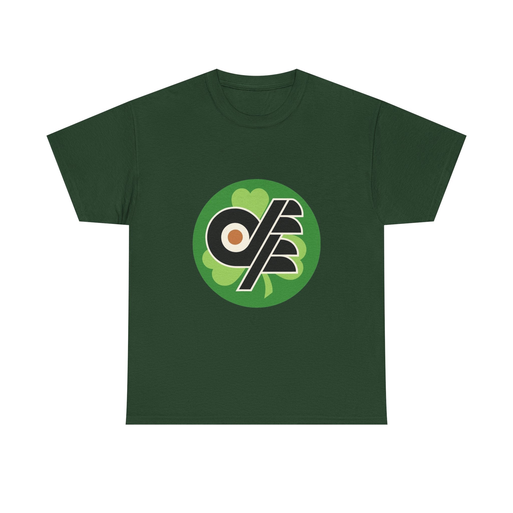 T-Shirt — Green Clover & DFF Retro Logo Tee