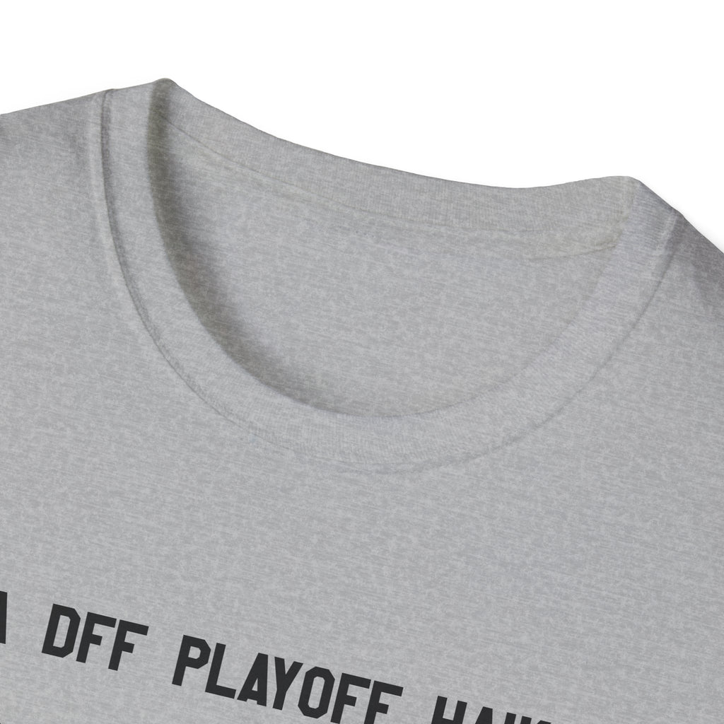 'A DFF Playoff Haiku' T-Shirt — Funny Hockey Fan Tee (Includes "Cry Sidney Crosby")