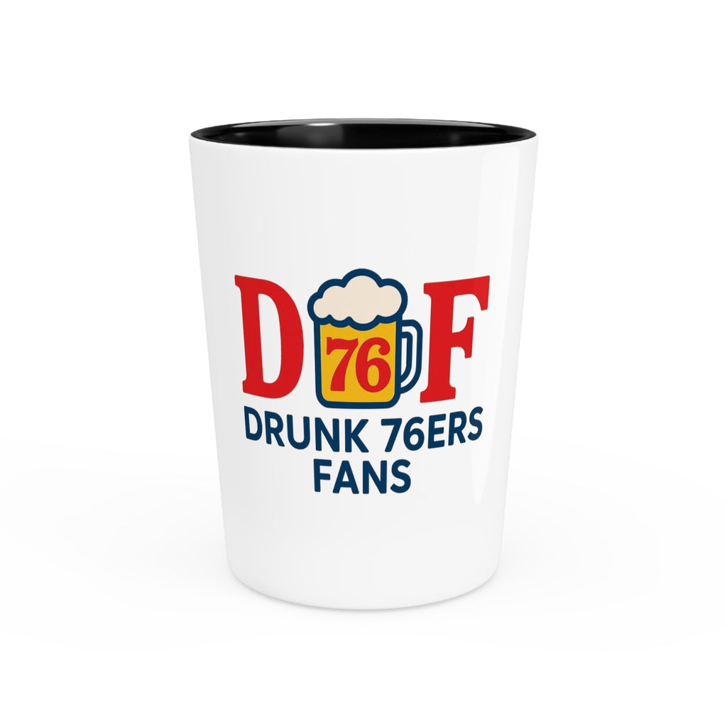 Drunk 76ers Fans Shot Glass – NBA Game Day Party Shooter