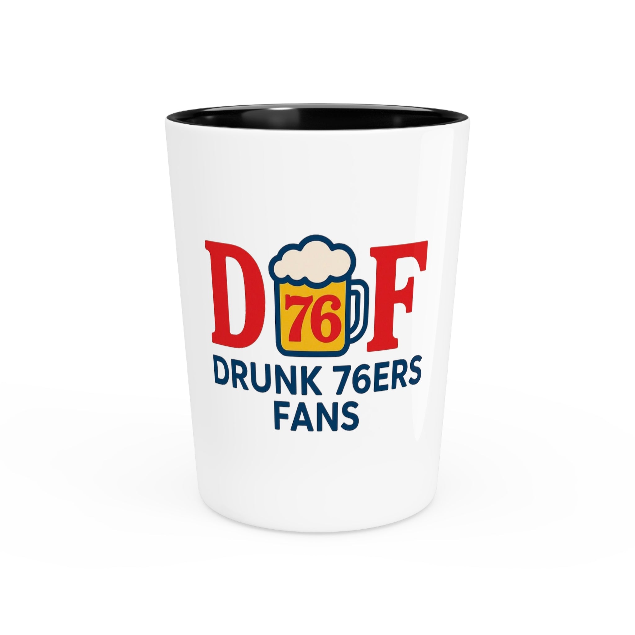Drunk 76ers Fans Shot Glass – NBA Game Day Party Shooter