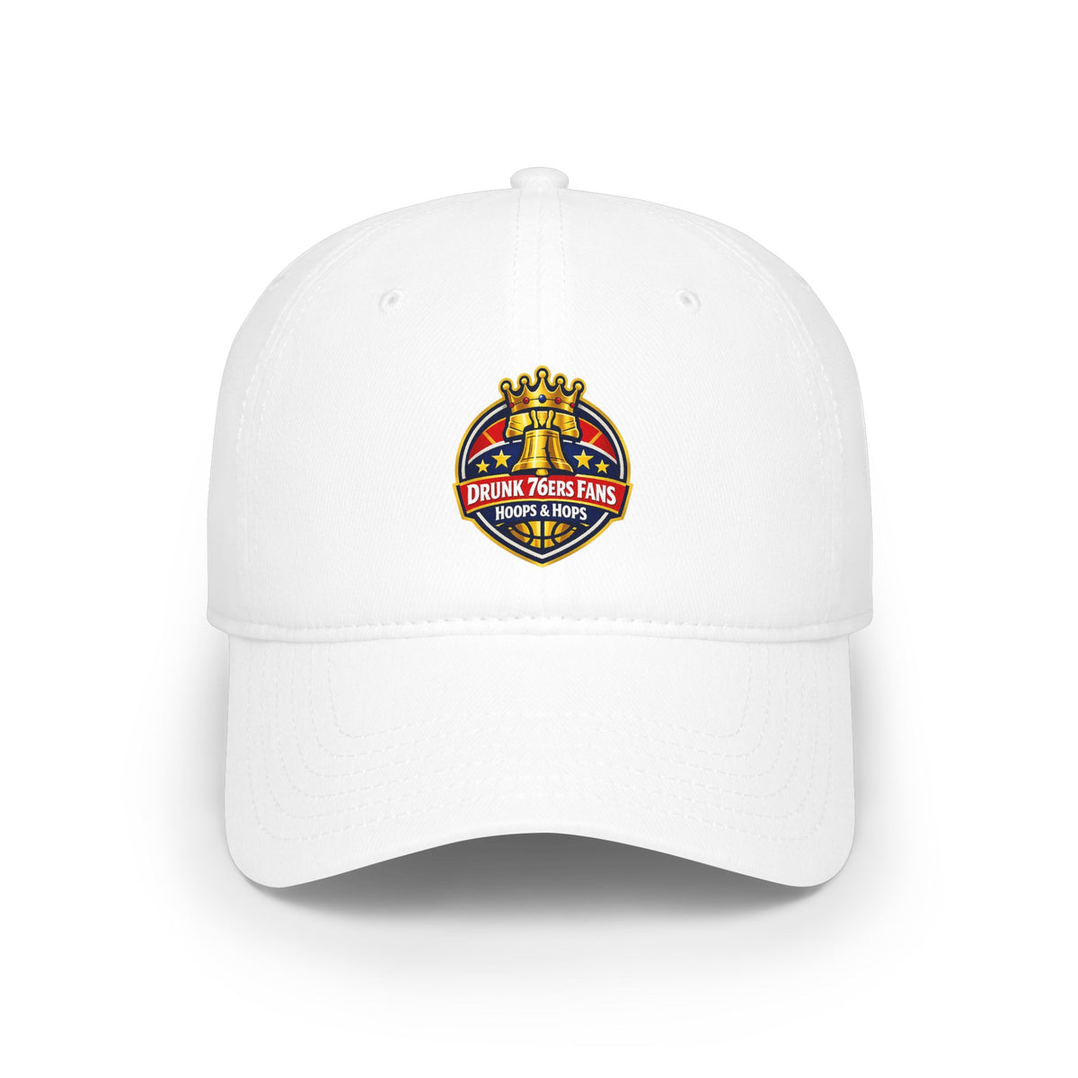 Low Profile Cap — 'Drunk 76ers Fans' Crown Baseball Hat