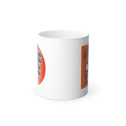 Color-Morph Mug — Drunk Flyers Fans Retro Sports Logo 11oz