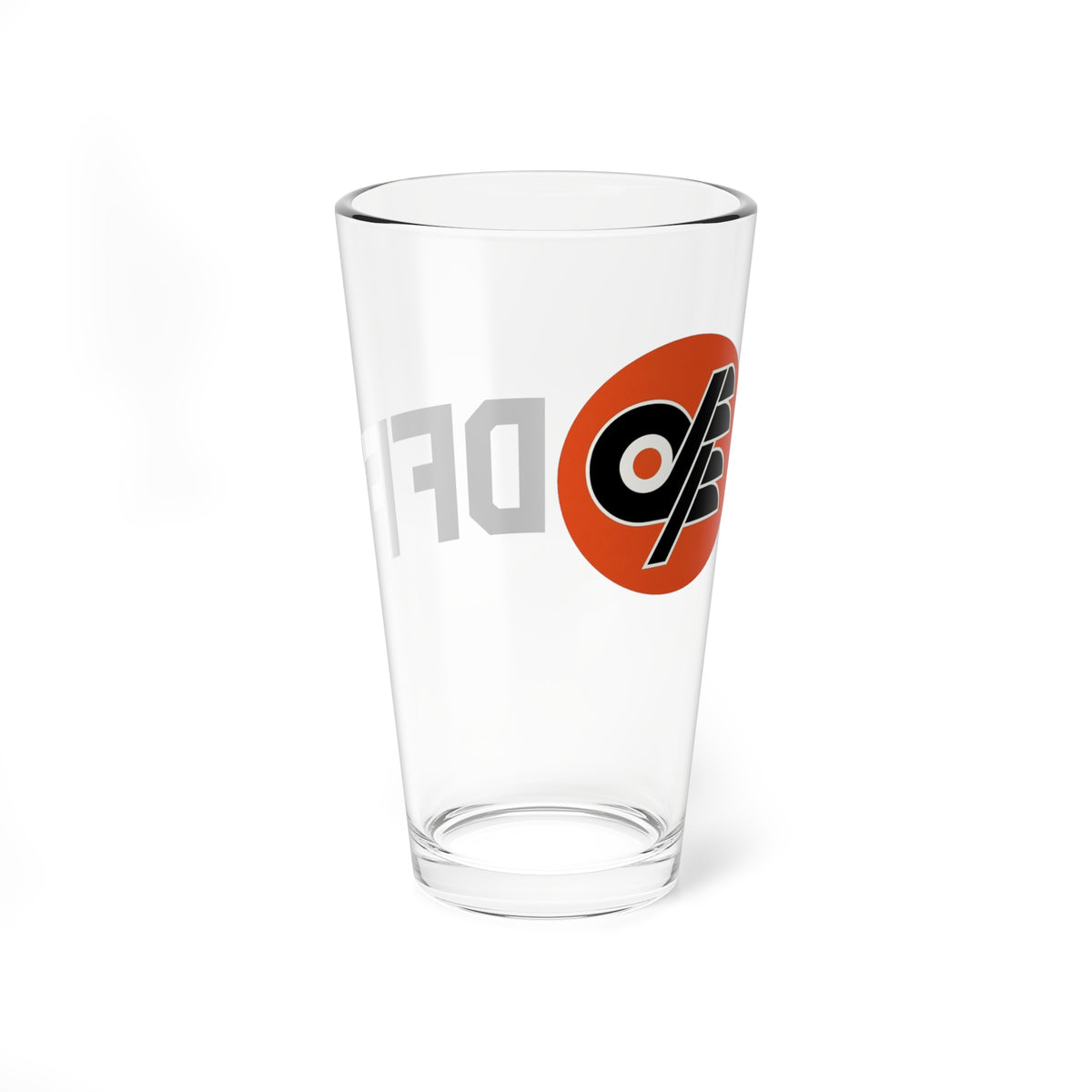 DFF logo Pint Glass, 16oz