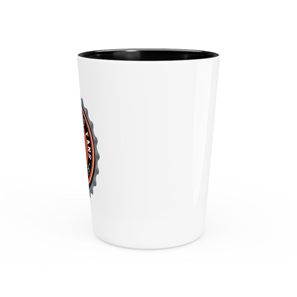 Drunk Flyers Fans Shot Glass – Bottle Cap Logo Shooter (Est. 2019)