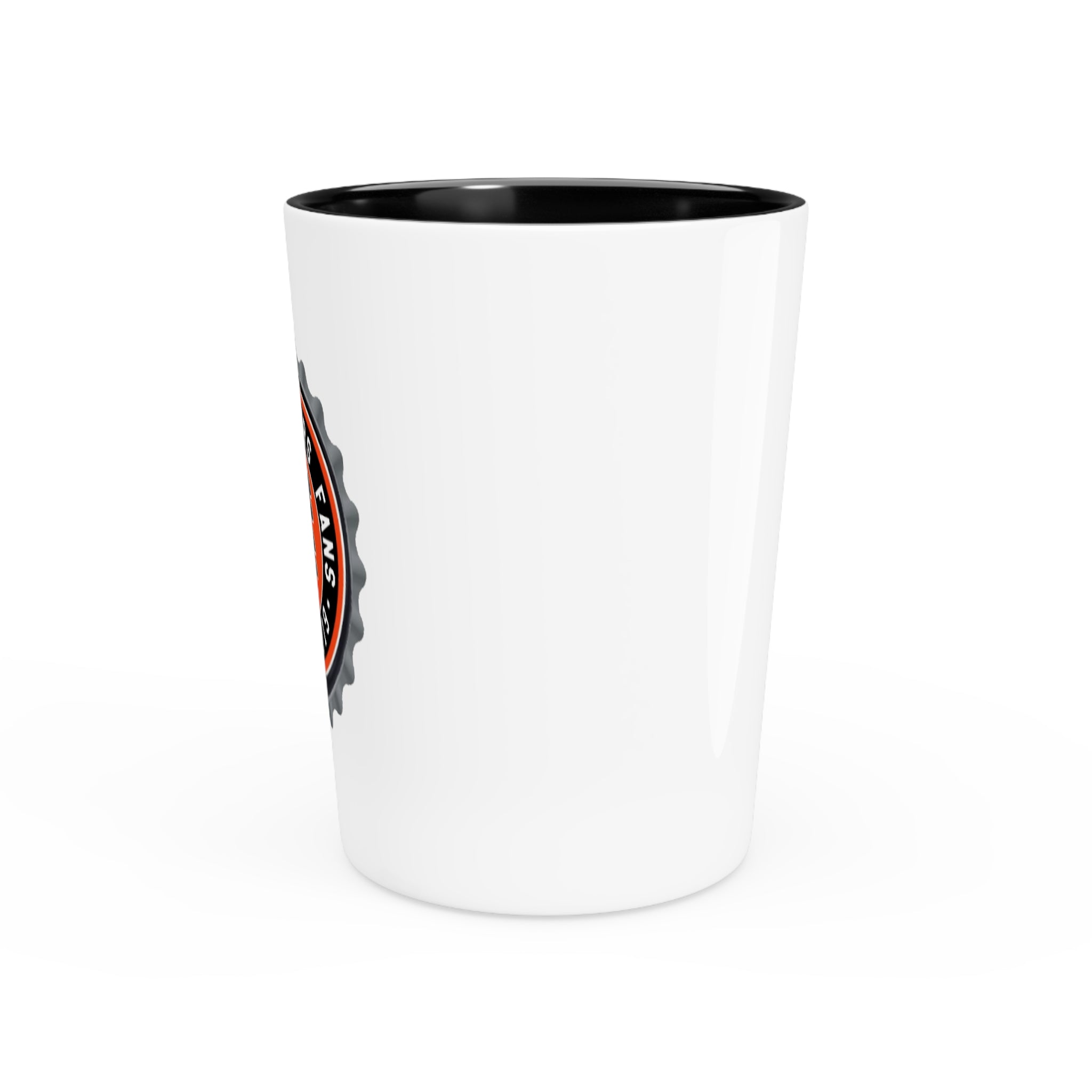 Drunk Flyers Fans Shot Glass – Bottle Cap Logo Shooter (Est. 2019)