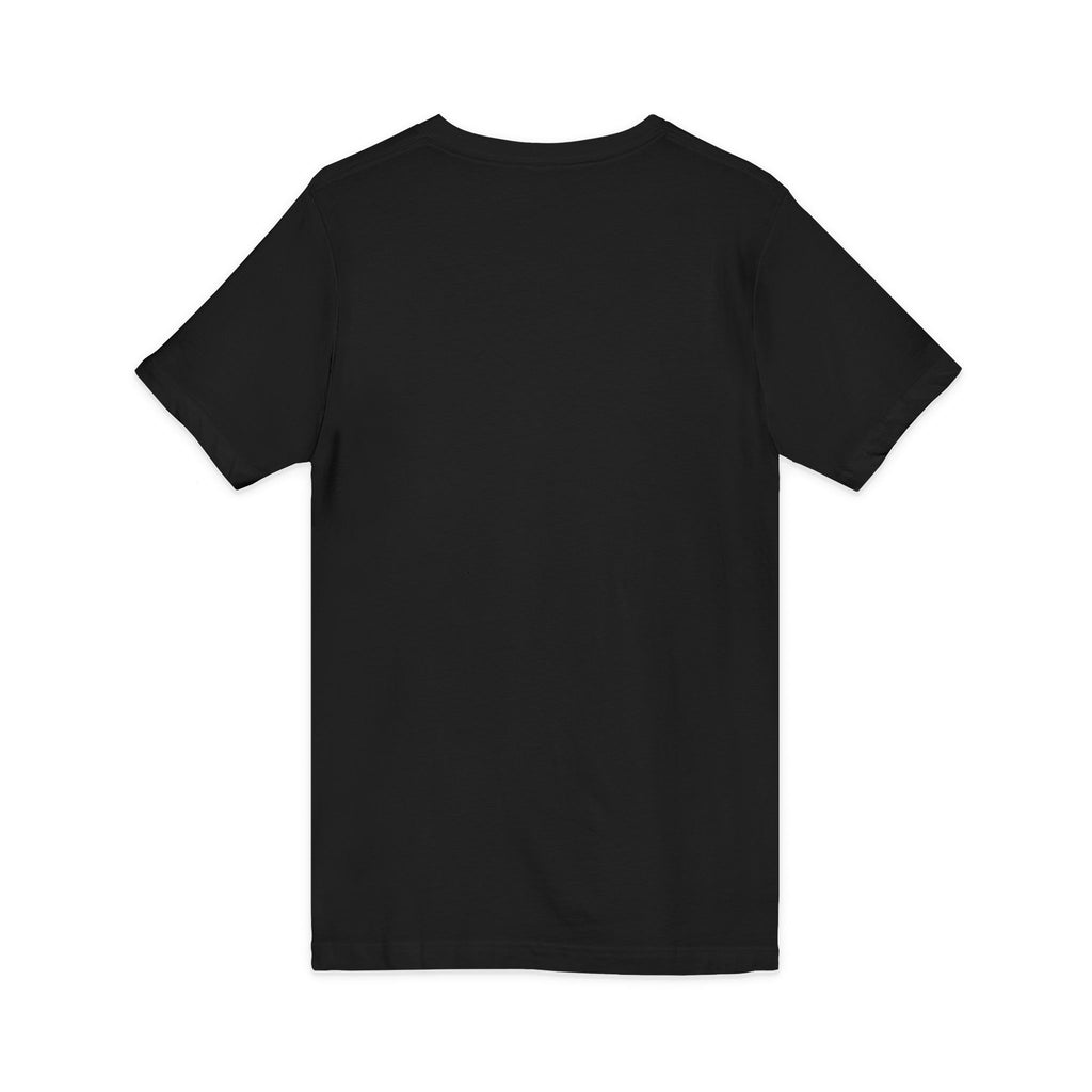 Minimalist Vinyl Record DFF Logo V-Neck Tee