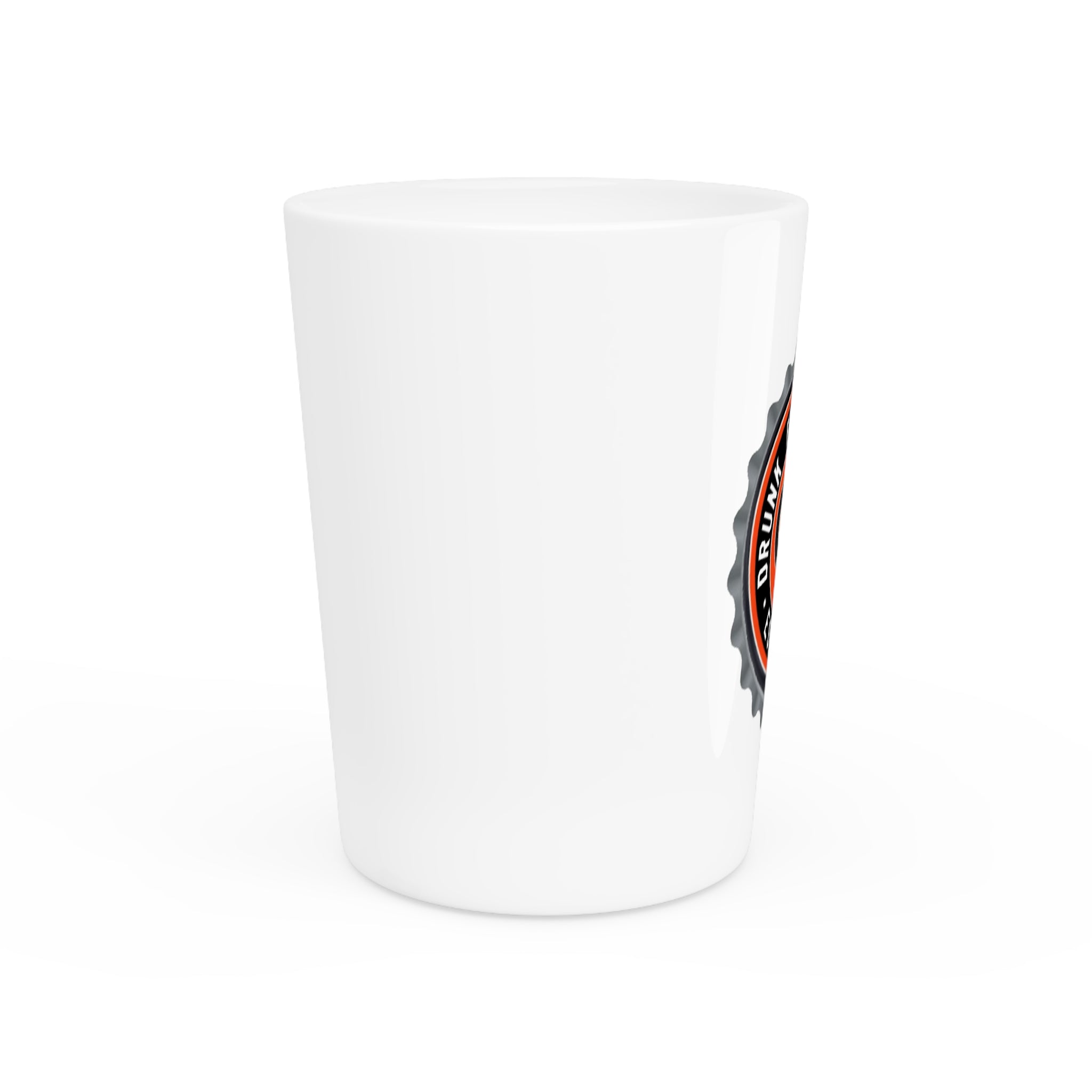 Drunk Flyers Fans Shot Glass – Bottle Cap Logo Shooter (Est. 2019)