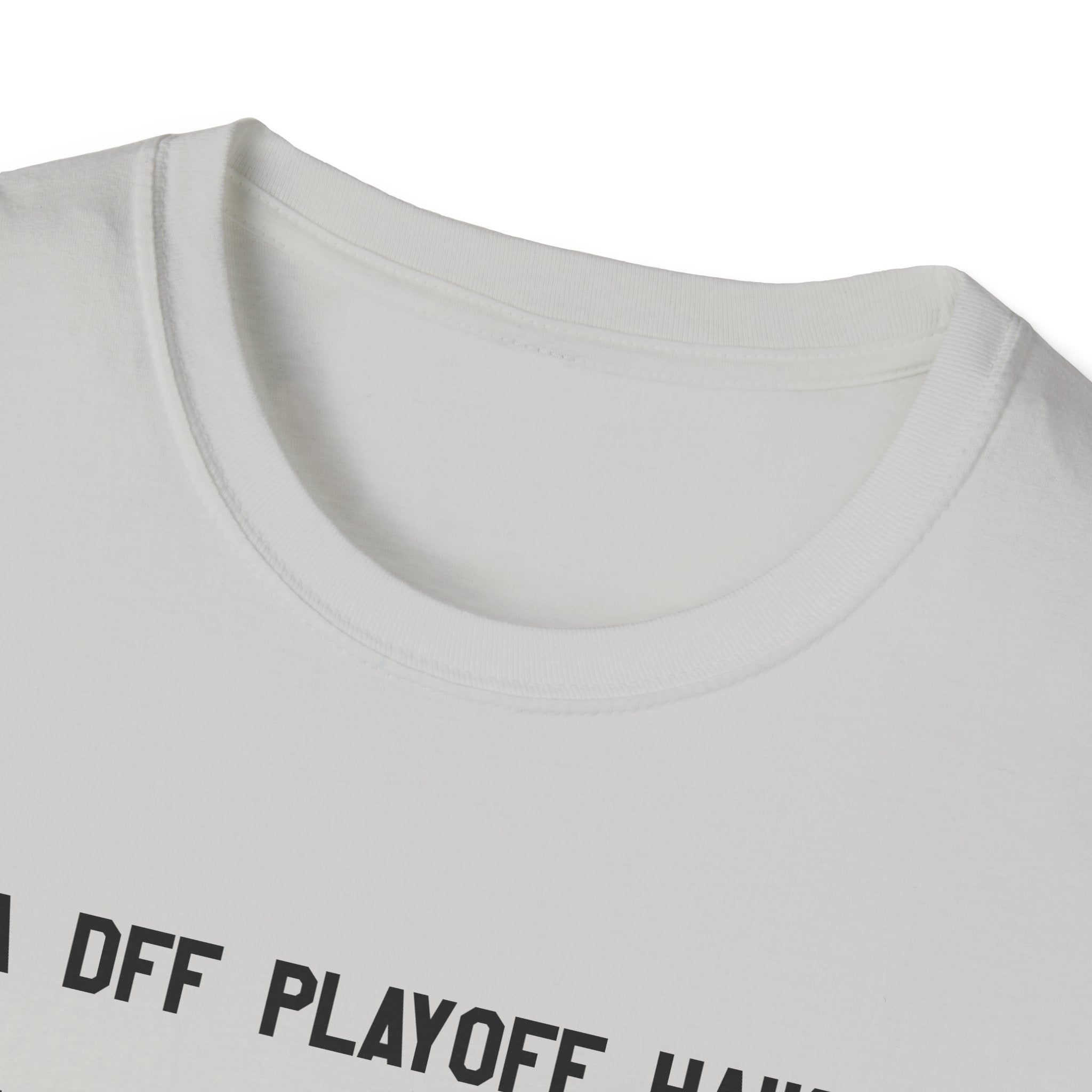 'A DFF Playoff Haiku' T-Shirt — Funny Hockey Fan Tee (Includes "Fuck Sidney Crosby")