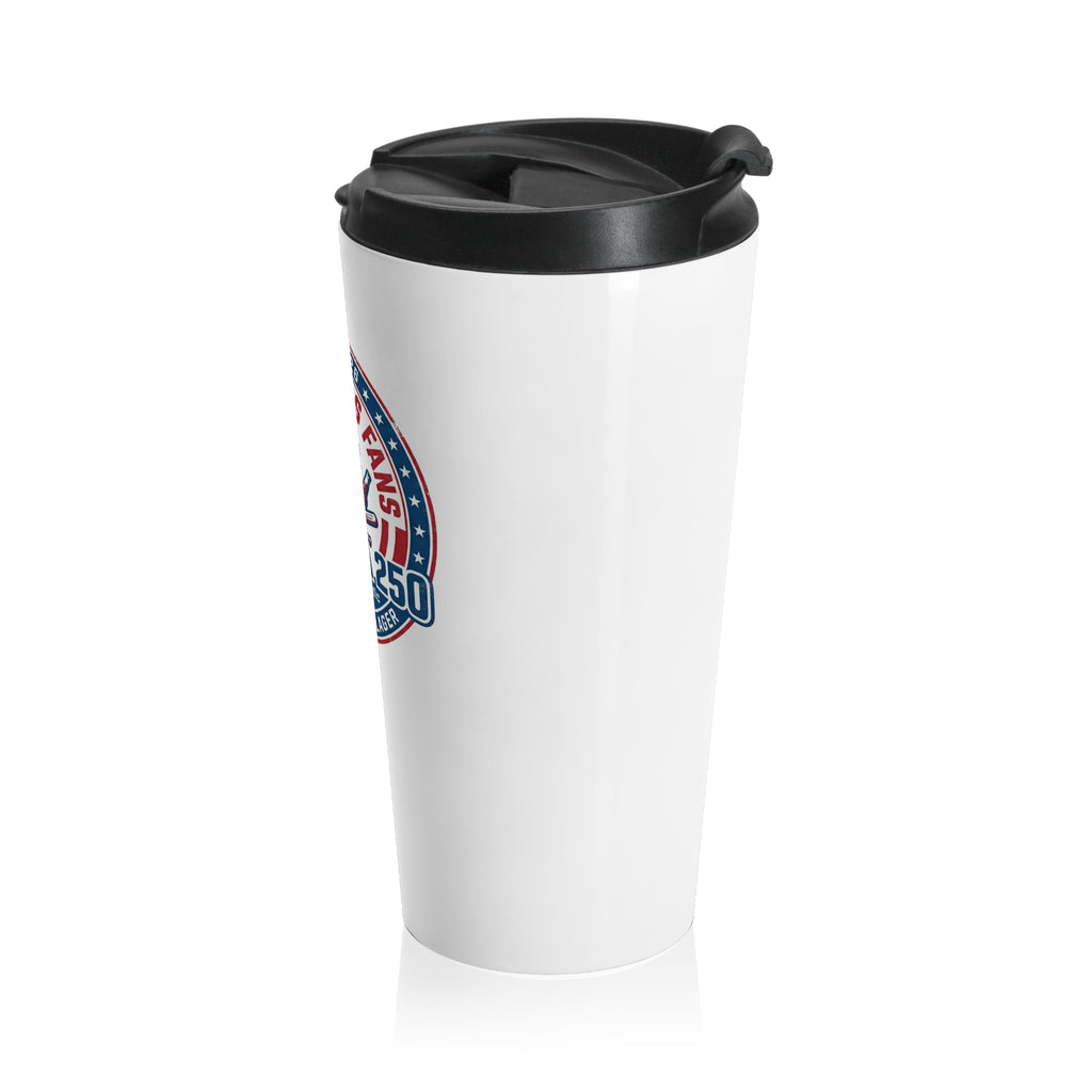 ’Drunk Phils Fan’ Liberty Travel Mug — America 250 Patriotic Stainless Steel Tumbler