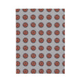 Velveteen Plush Blanket — Cozy DFF Bottle cap Logo Mandala