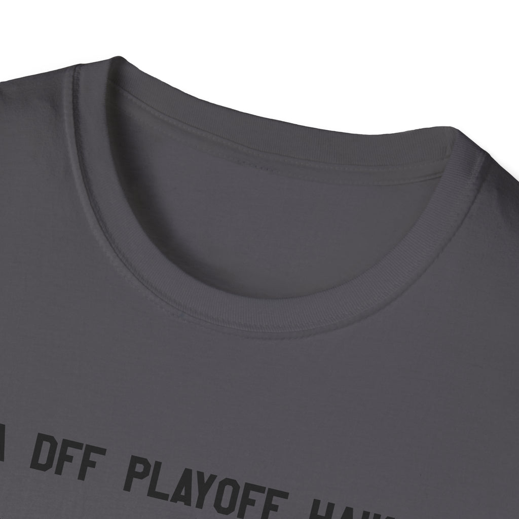 'A DFF Playoff Haiku' T-Shirt — Funny Hockey Fan Tee (Includes "Cry Sidney Crosby")