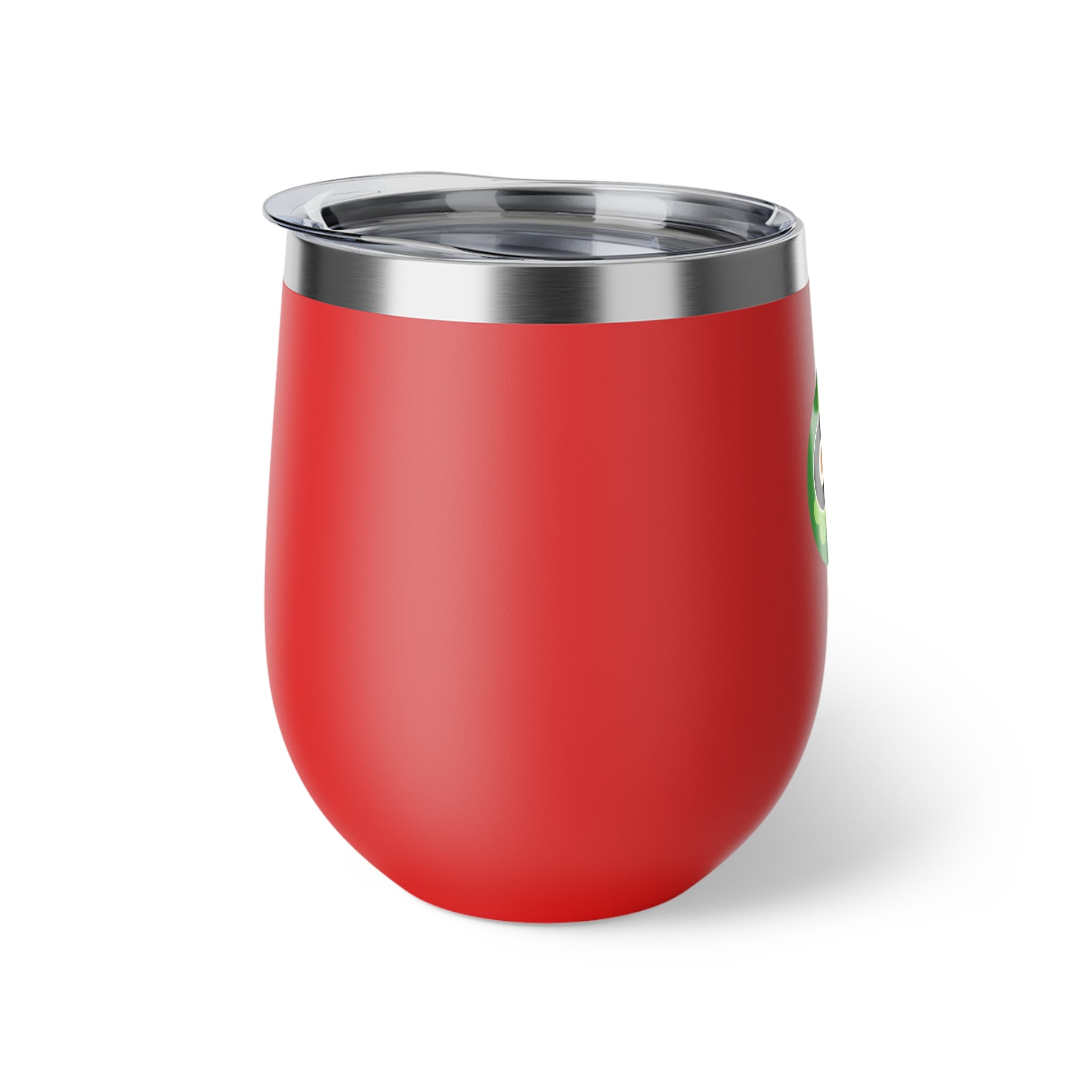 12oz Copper Vacuum Insulated Cup with Irish DFF Logo - Travel Wine Tumbler