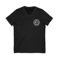 Minimalist Vinyl Record DFF Logo V-Neck Tee