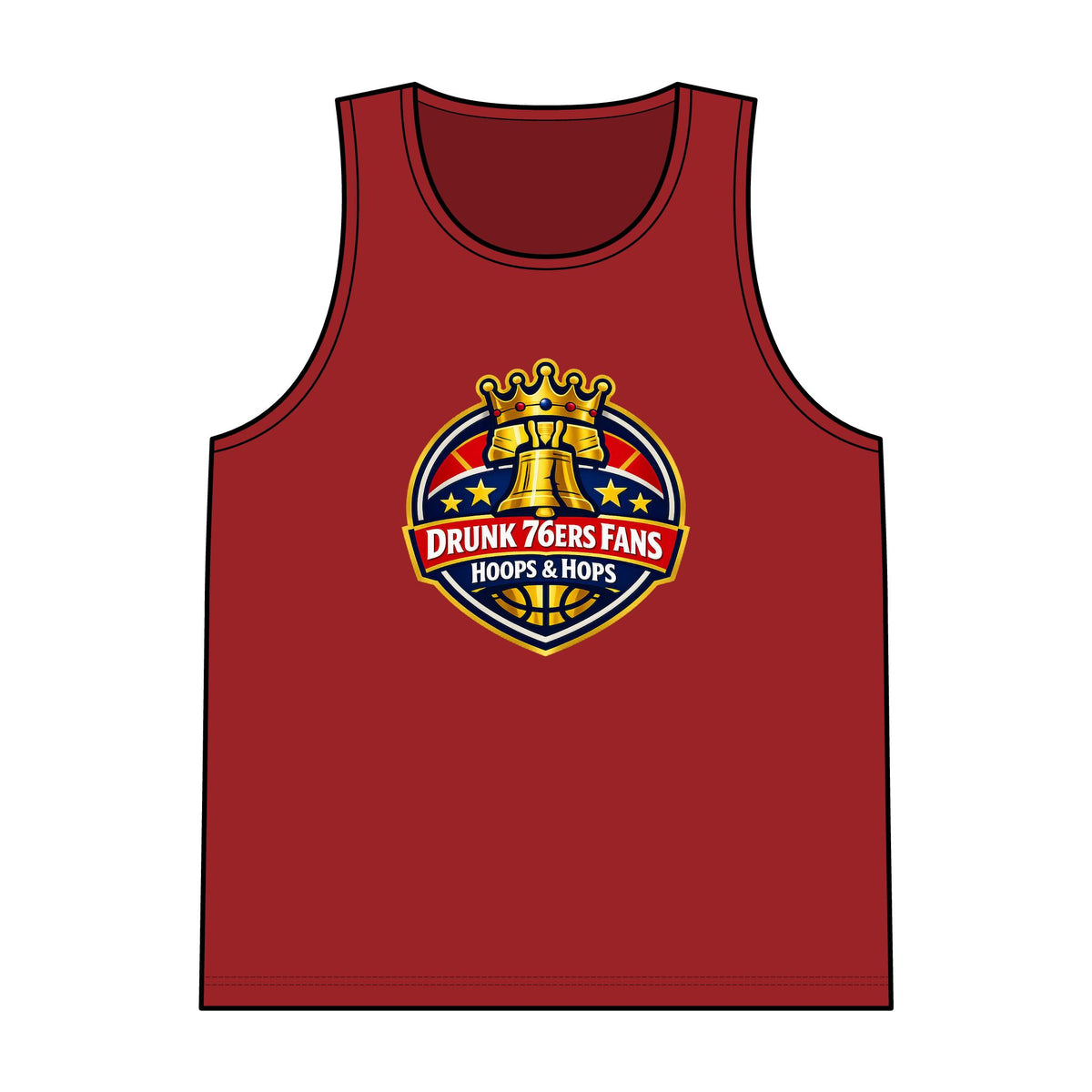 Drunk 76ers Fans Lebron James Tank Top