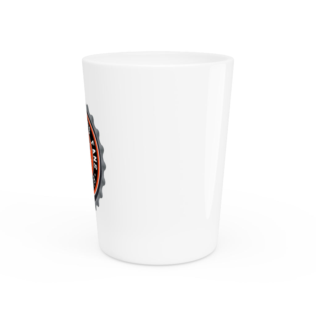 Drunk Flyers Fans Shot Glass – Bottle Cap Logo Shooter (Est. 2019)