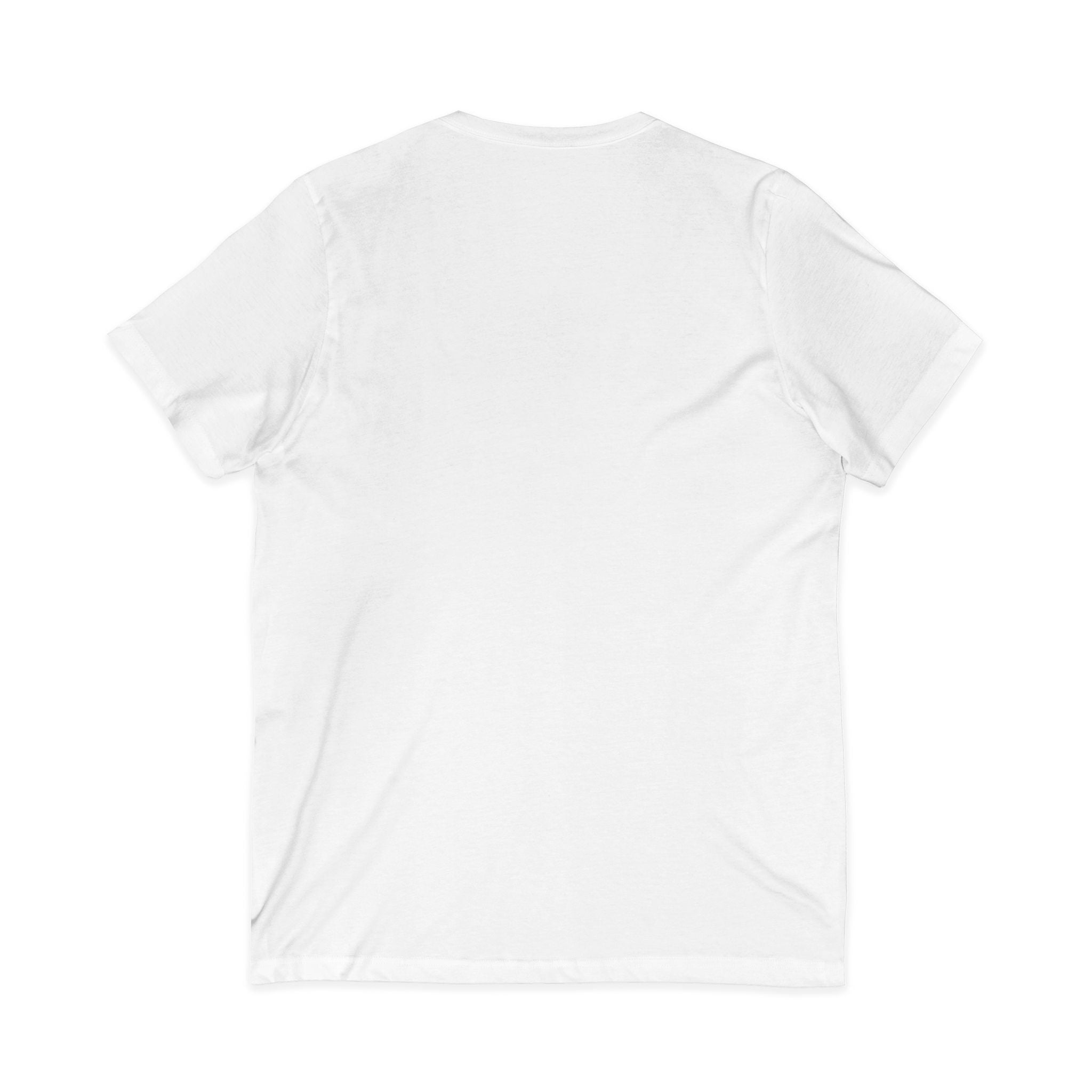 Minimalist Vinyl Record DFF Logo V-Neck Tee