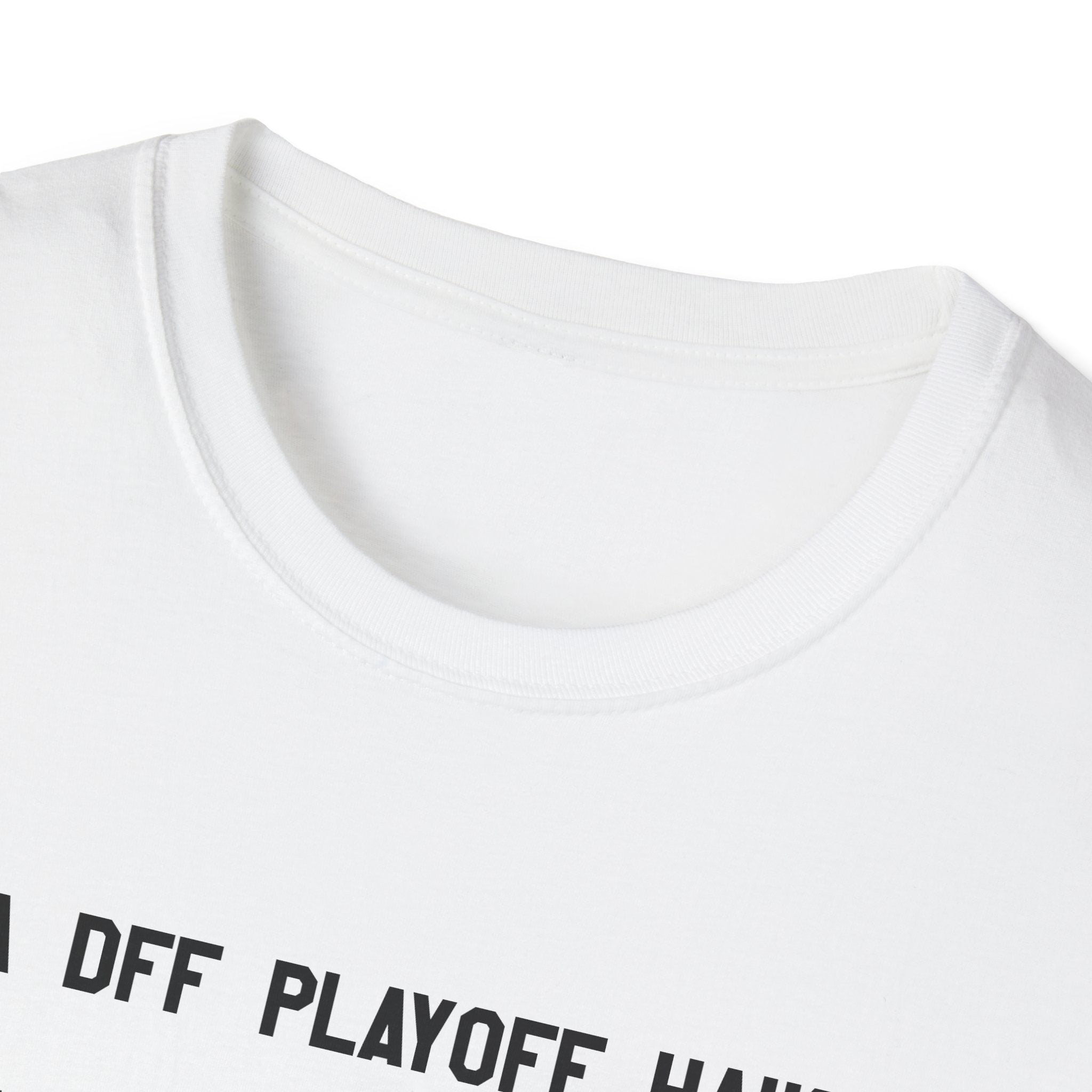 'A DFF Playoff Haiku' T-Shirt — Funny Hockey Fan Tee (Includes "Fuck Sidney Crosby")