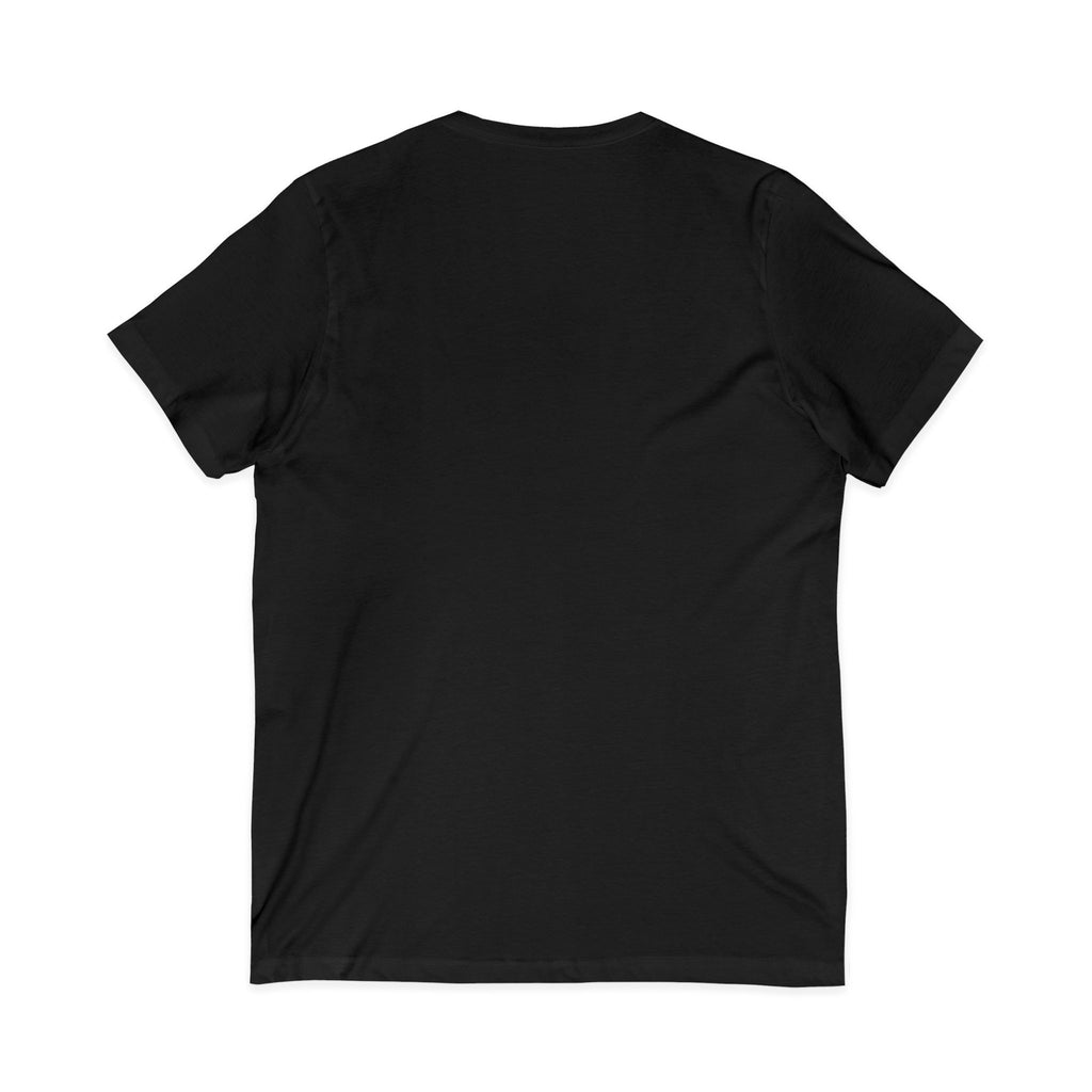 Minimalist Vinyl Record DFF Logo V-Neck Tee
