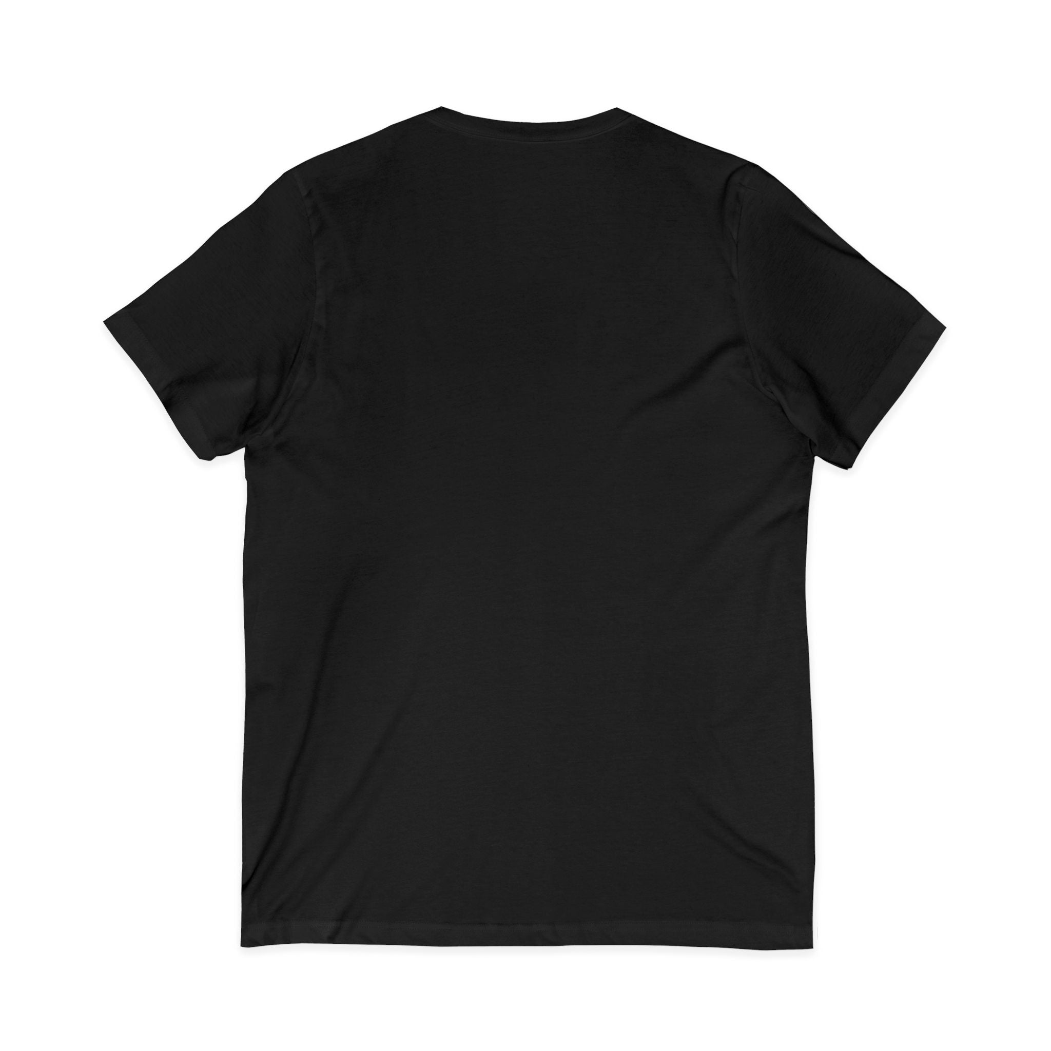 Minimalist Vinyl Record DFF Logo V-Neck Tee
