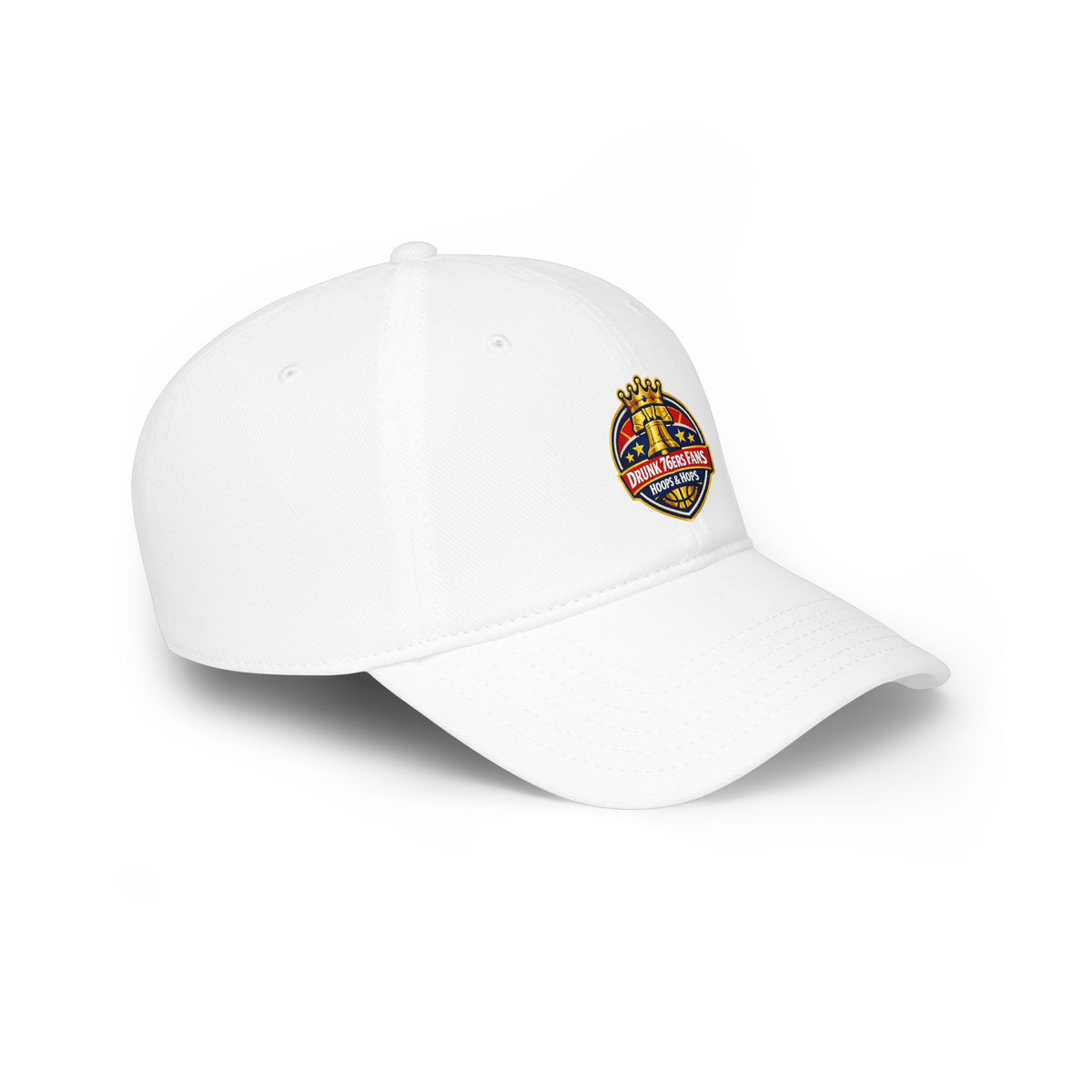 Low Profile Cap — 'Drunk 76ers Fans' Crown Baseball Hat