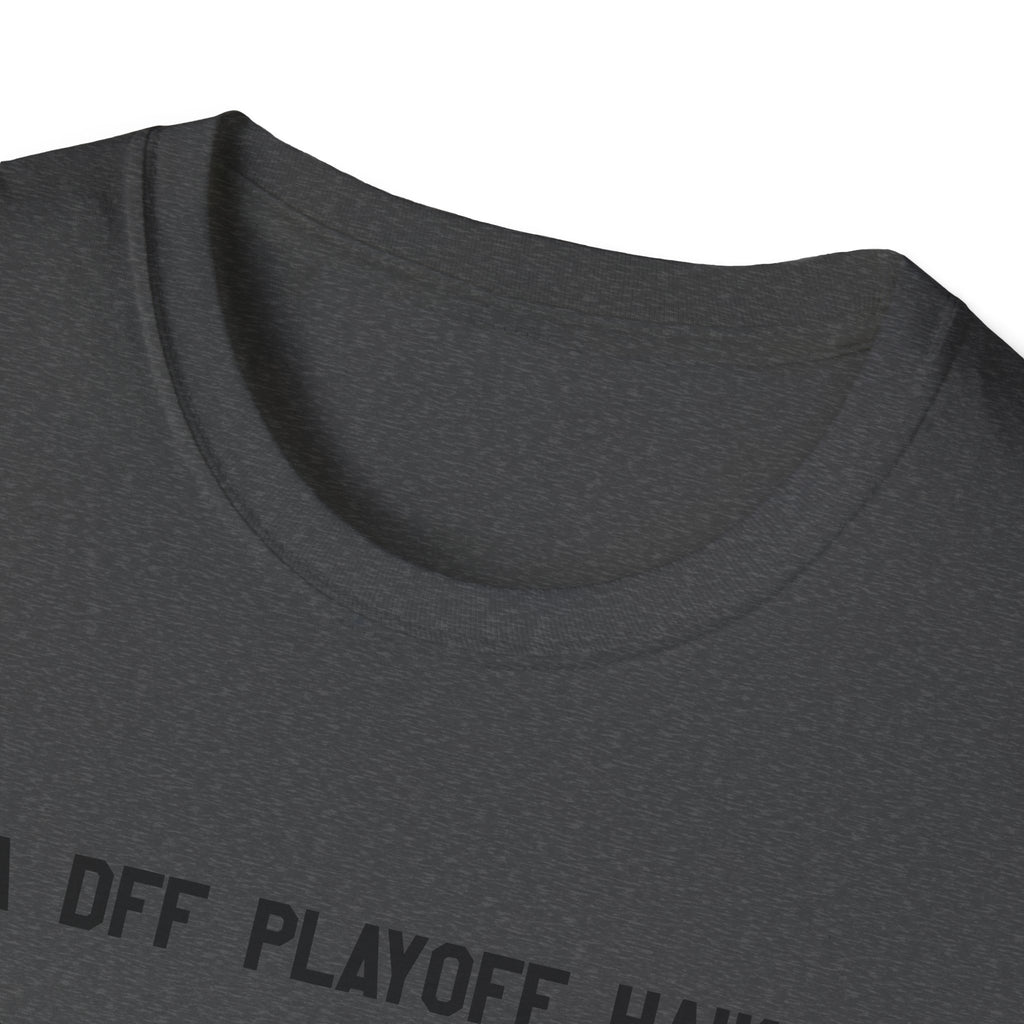 'A DFF Playoff Haiku' T-Shirt — Funny Hockey Fan Tee (Includes "Cry Sidney Crosby")