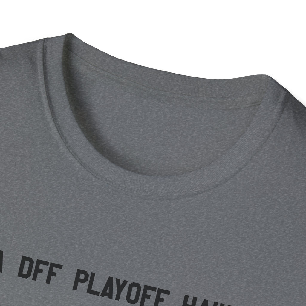 'A DFF Playoff Haiku' T-Shirt — Funny Hockey Fan Tee (Includes "Fuck Sidney Crosby")